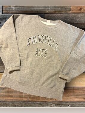 SUGAR CANE TOYO ENTERPRISE 
VINTAGE “EVANSVILLE ACES” SWEATSHIRT- SIZE LRG